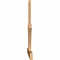 Ekena Millwork Richland Timber Gable Bracket, Western Red Cedar, 84"W x 35"H x 1 1/2"D x 3 1/2"F, 10/12 Pitch GBW084X35X0204RIC00SWR - alternate 2